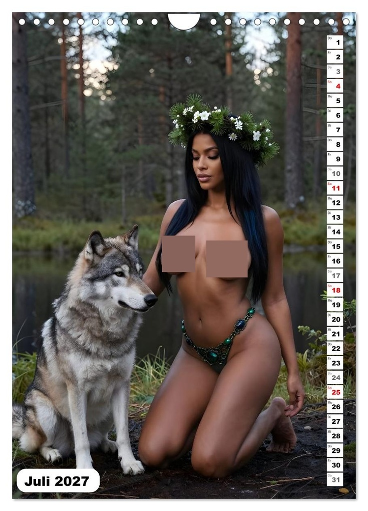 Weitere Ansicht: Wilde Kronen (Wandkalender 2027 DIN A4 hoch), CALVENDO Monatskalender | Calvendo, Liam Blue