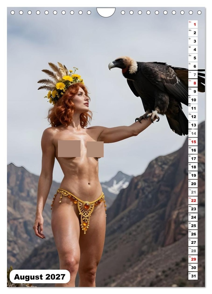 Weitere Ansicht: Wilde Kronen (Wandkalender 2027 DIN A4 hoch), CALVENDO Monatskalender | Calvendo, Liam Blue