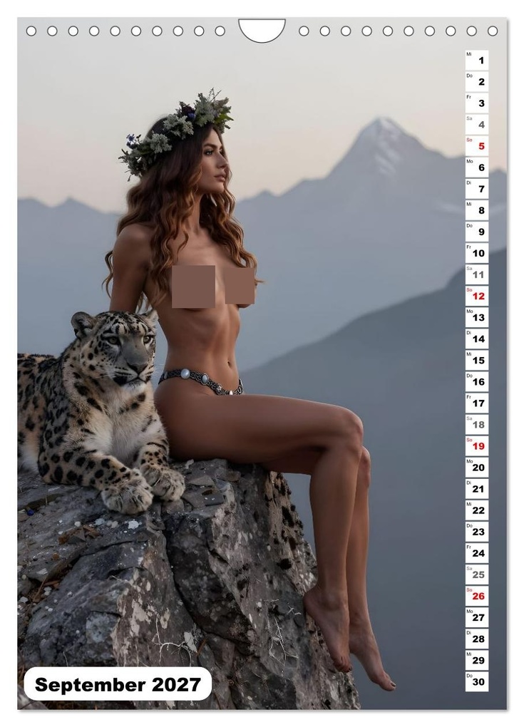 Weitere Ansicht: Wilde Kronen (Wandkalender 2027 DIN A4 hoch), CALVENDO Monatskalender | Calvendo, Liam Blue