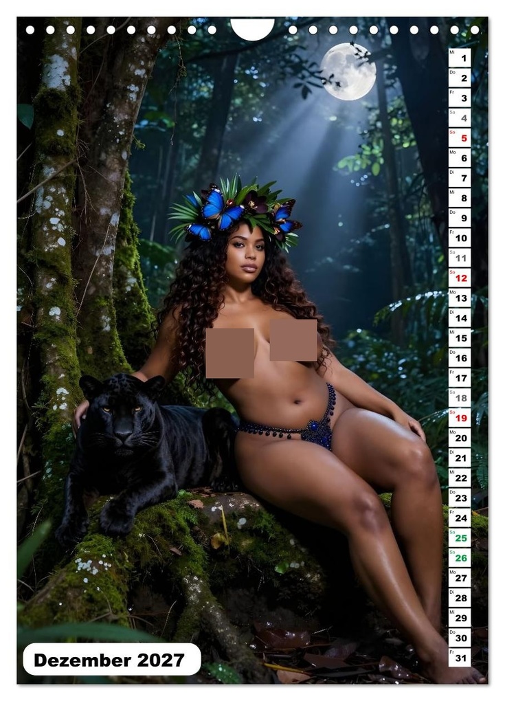 Weitere Ansicht: Wilde Kronen (Wandkalender 2027 DIN A4 hoch), CALVENDO Monatskalender | Calvendo, Liam Blue