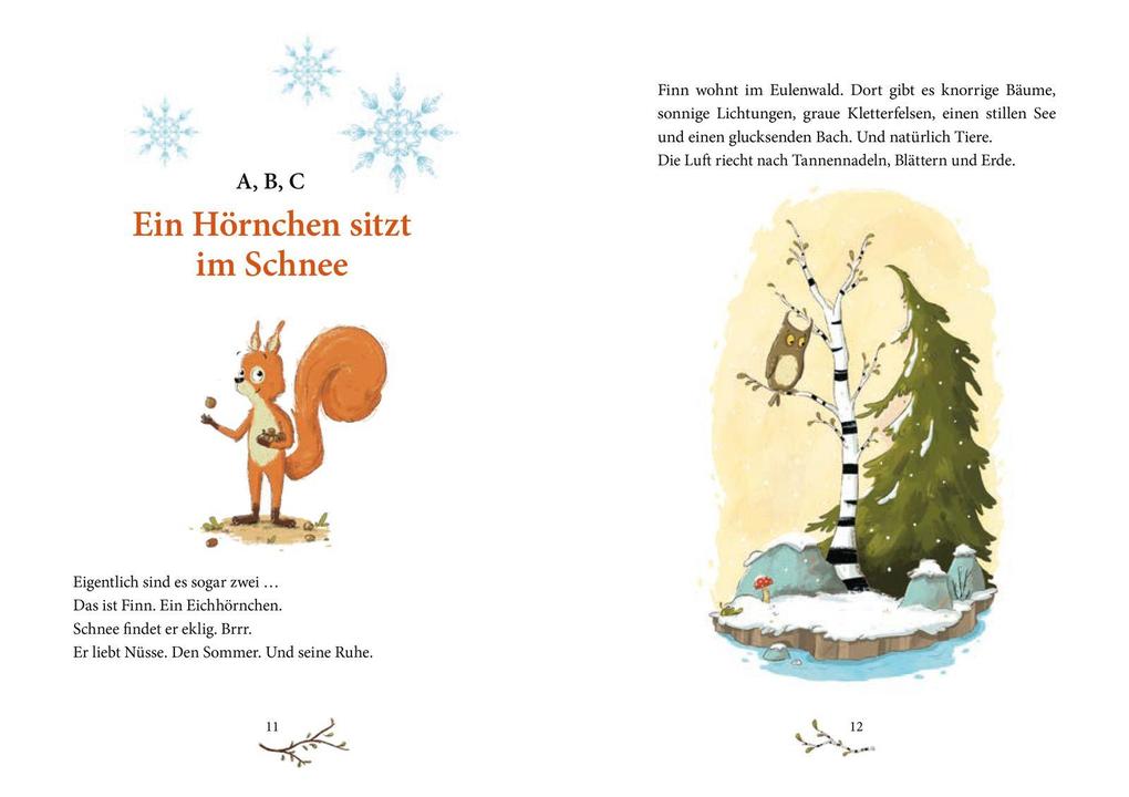 Weitere Ansicht: Schneehörnchen Flocke - Zusammen ist man weniger klein | Mara Andeck