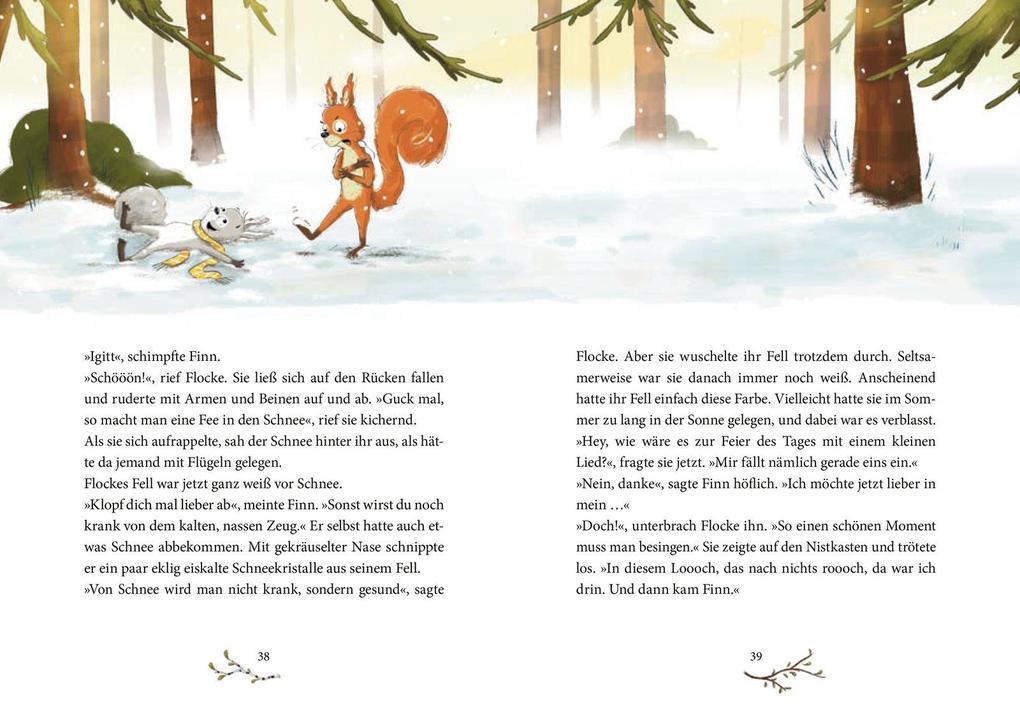 Weitere Ansicht: Schneehörnchen Flocke - Zusammen ist man weniger klein | Mara Andeck
