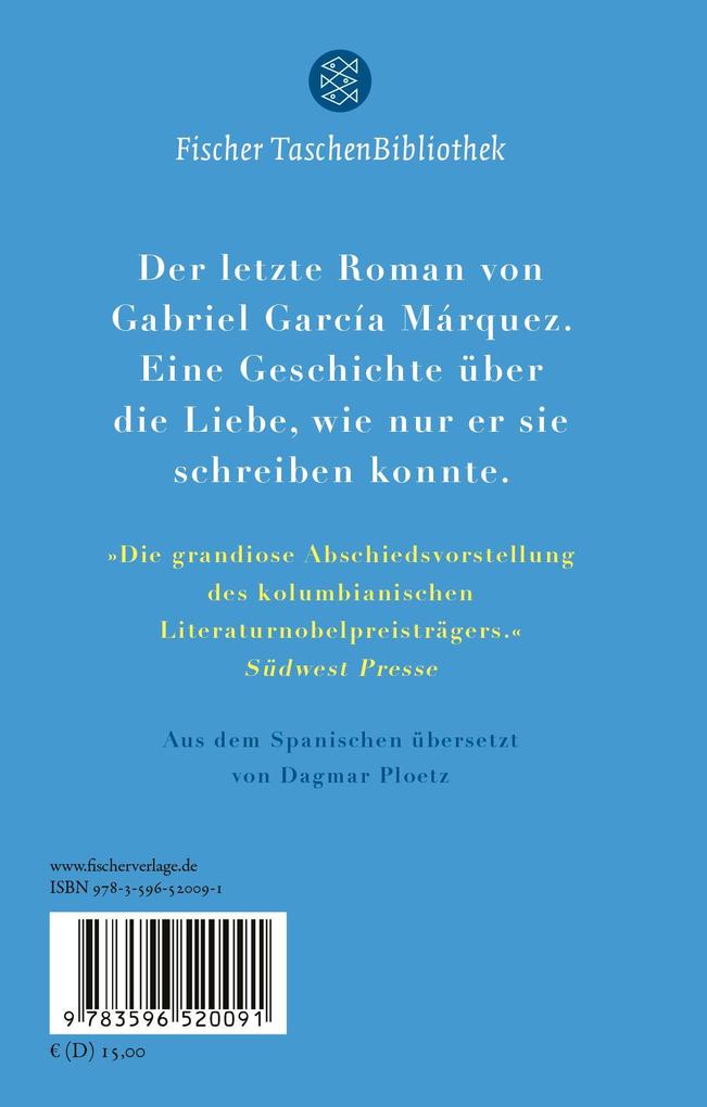 Weitere Ansicht: Wir sehen uns im August | Gabriel García Márquez