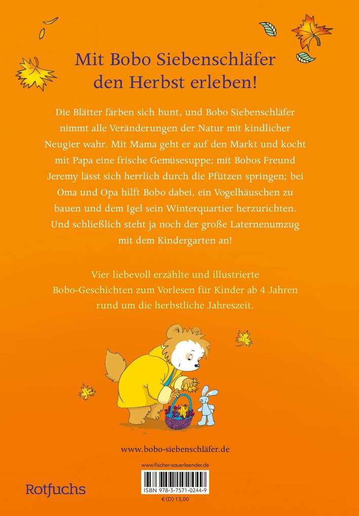 Weitere Ansicht: Bobo Siebenschläfer: So bunt ist der Herbst! | Markus Osterwalder, Susanna Moll