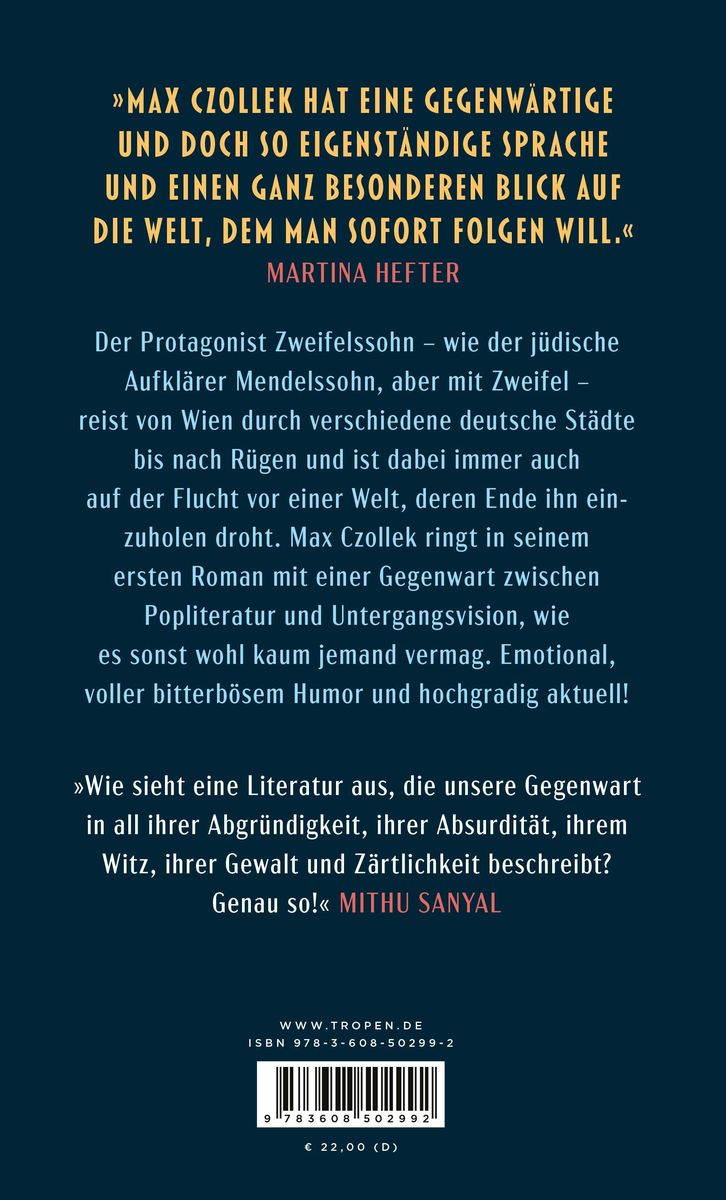 Weitere Ansicht: Zweifelssohn | Max Czollek