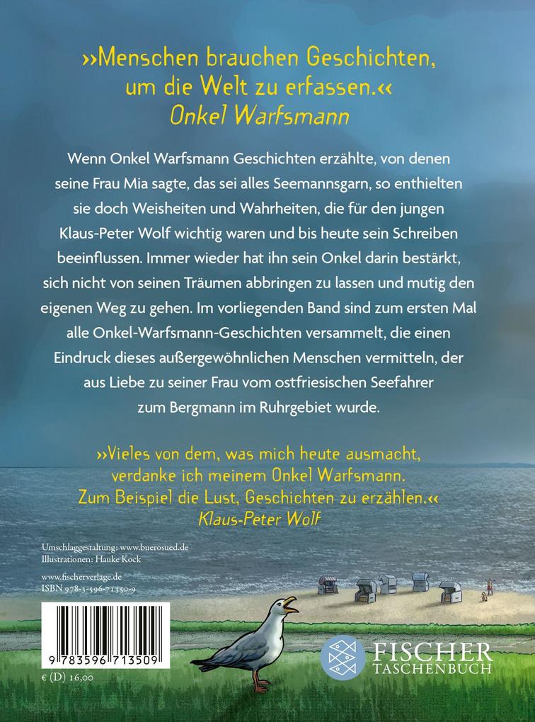 Weitere Ansicht: Onkel Warfsmann und das Meer | Klaus-Peter Wolf