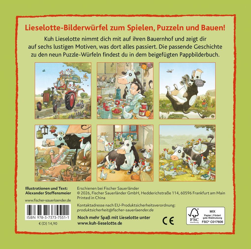 Weitere Ansicht: Mein Lieselotte Würfel-Puzzle | Alexander Steffensmeier