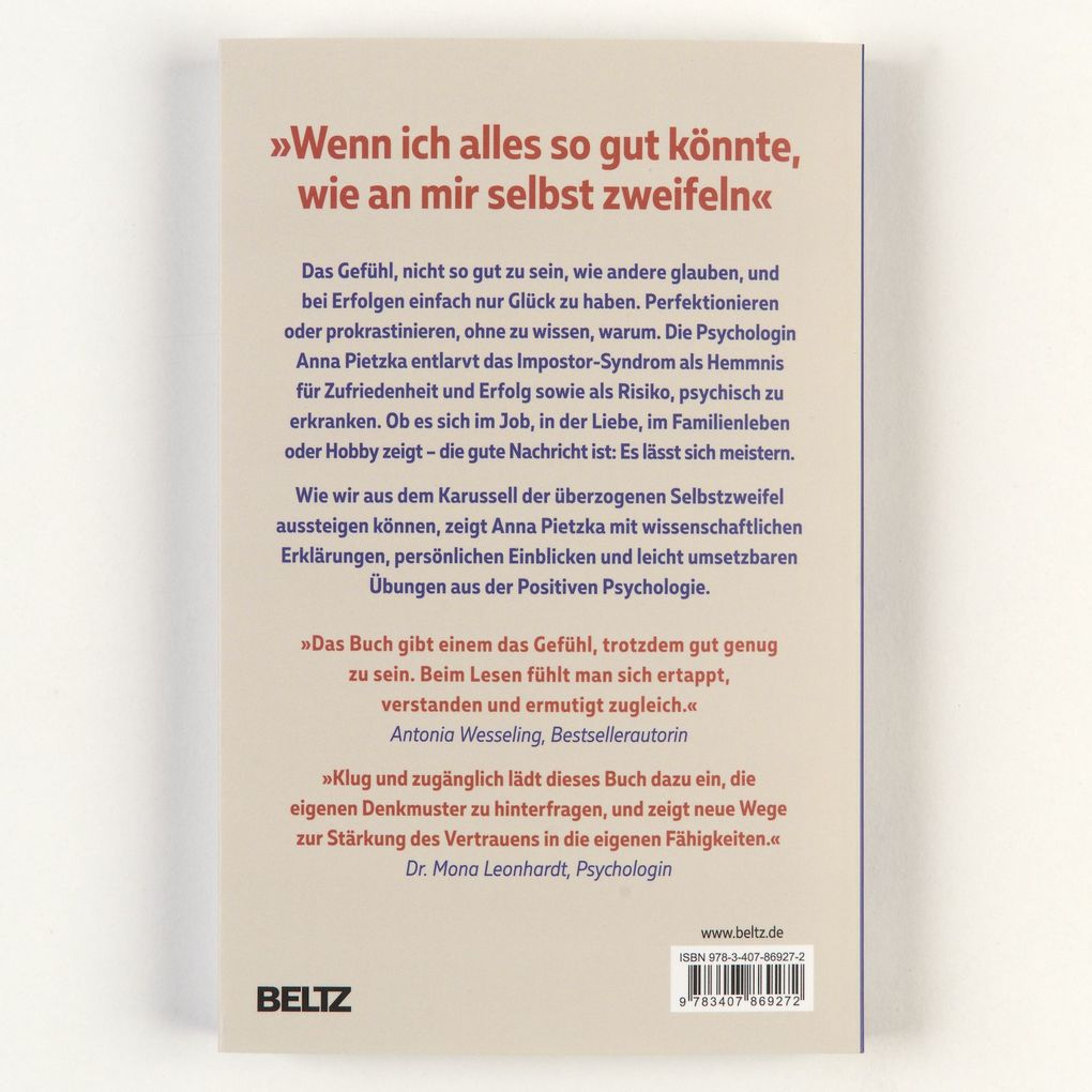 Weitere Ansicht: Glaub nicht alles, was deine Selbstzweifel dir sagen | Anna Pietzka