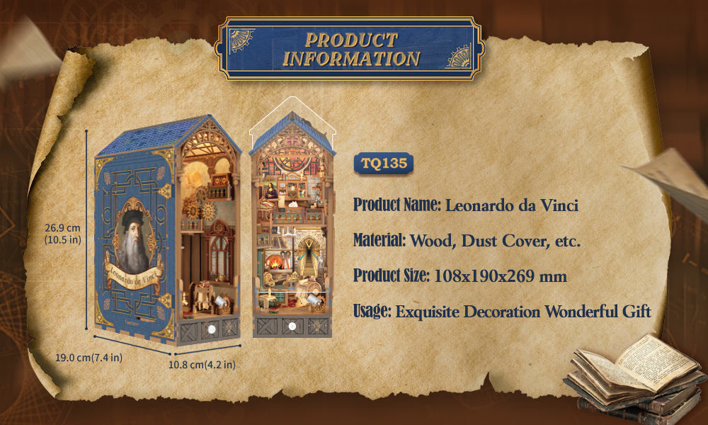 Weitere Ansicht: Book Nook: Leonardo Da Vinci