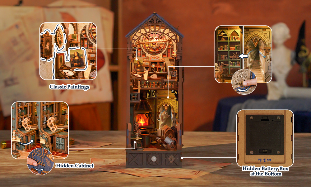 Weitere Ansicht: Book Nook: Leonardo Da Vinci