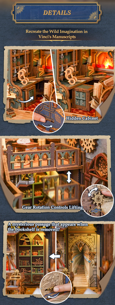 Weitere Ansicht: Book Nook: Leonardo Da Vinci