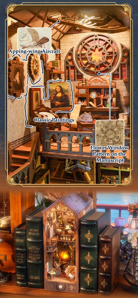 Weitere Ansicht: Book Nook: Leonardo Da Vinci