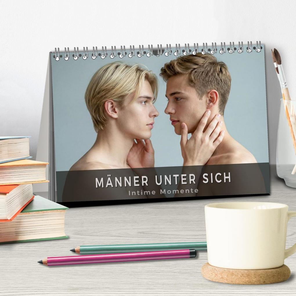 Weitere Ansicht: Männer unter sich - Intime Momente (Tischkalender 2027 DIN A5 quer), CALVENDO Monatskalender | Calvendo, SF-Design, SF-Design SF-Design