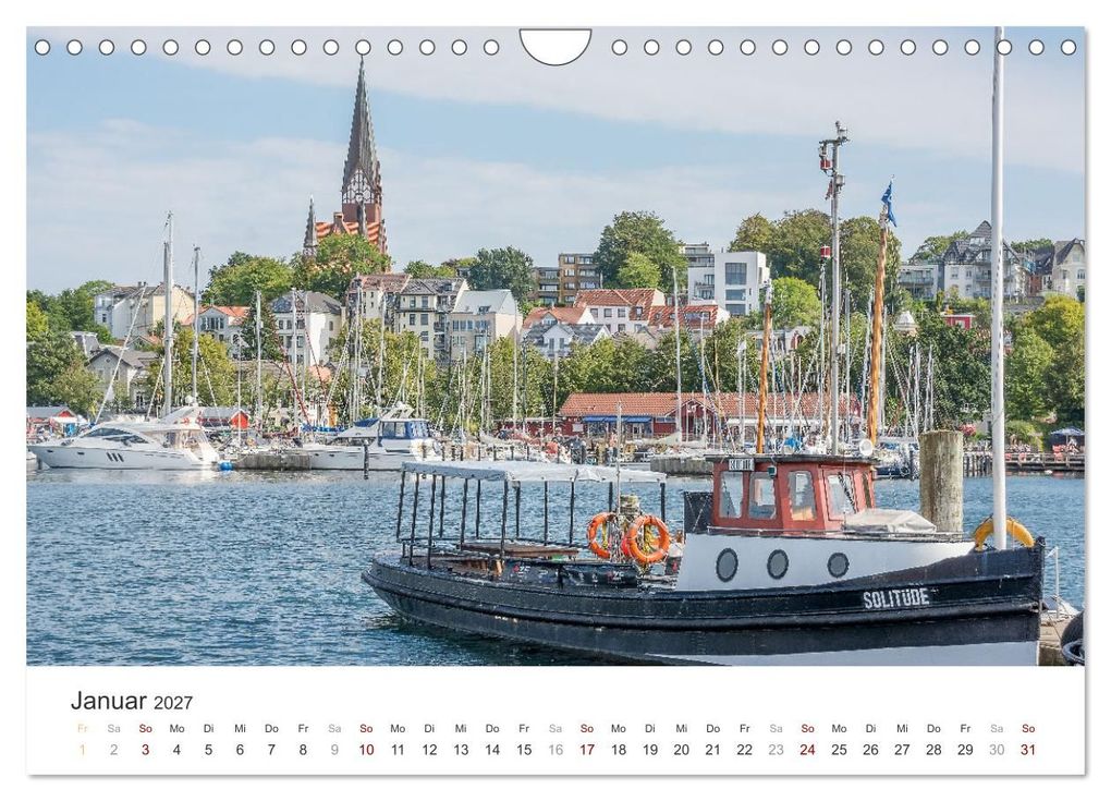 Weitere Ansicht: Flensburg maritim (Wandkalender 2027 DIN A4 quer), CALVENDO Monatskalender | Calvendo, Stephan Käufer