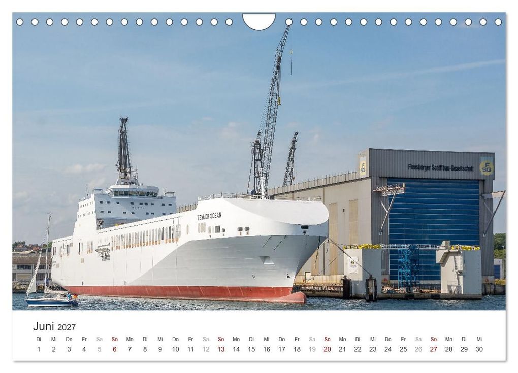 Weitere Ansicht: Flensburg maritim (Wandkalender 2027 DIN A4 quer), CALVENDO Monatskalender | Calvendo, Stephan Käufer