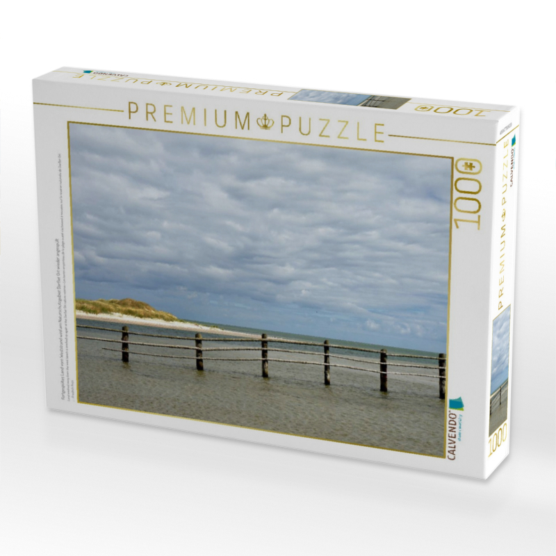 Weitere Ansicht: CALVENDO Puzzle Fortgespültes Land vom Weststrand wird am Naturschutzgebiet Darßer Ort wieder angespült | 1000 Teile Lege-Größe 64x48cm Foto-Puzzle für glückliche Stunden | Calvendo