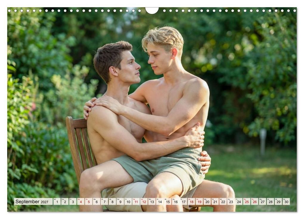Weitere Ansicht: Männer unter sich - Intime Momente (Wandkalender 2027 DIN A3 quer), CALVENDO Monatskalender | Calvendo, SF-Design