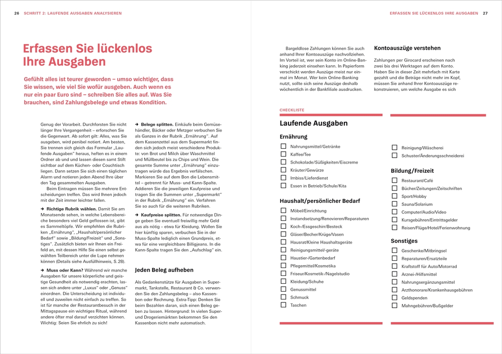 Weitere Ansicht: Mein Haushaltsbuch | Stiftung Warentest