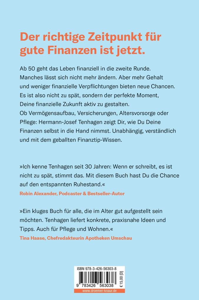 Weitere Ansicht: Finanzen ab 50: Es ist nicht zu spät | Hermann-Josef Tenhagen