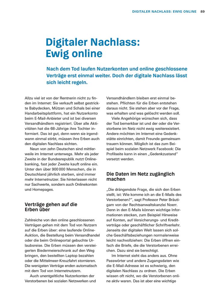 Weitere Ansicht: Das Vorsorge-Set