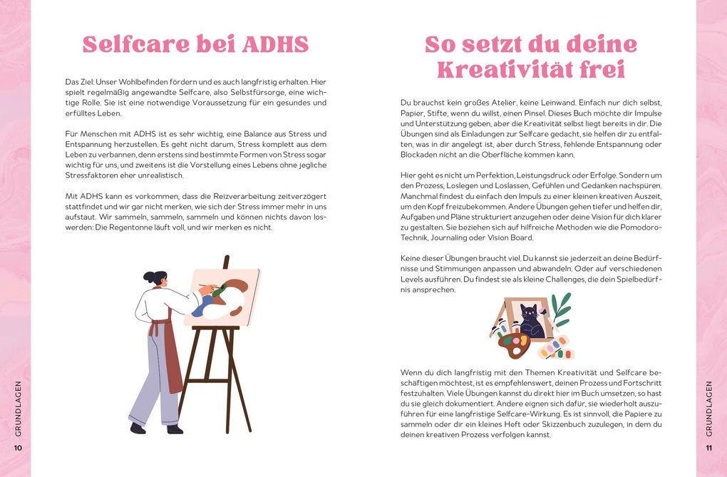 Weitere Ansicht: Dein ADHS-Kreativbuch | Laura Vogel