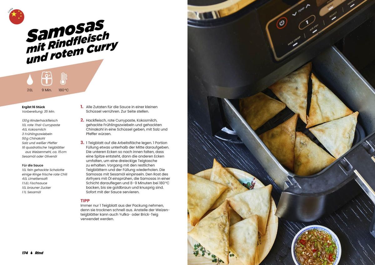 Weitere Ansicht: Das Airfryer-Kochbuch: Asien | Lene Knudsen