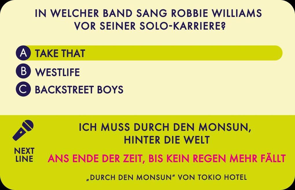 Weitere Ansicht: 2000er Musik Trivia Spiel | Ella Rosenbusch