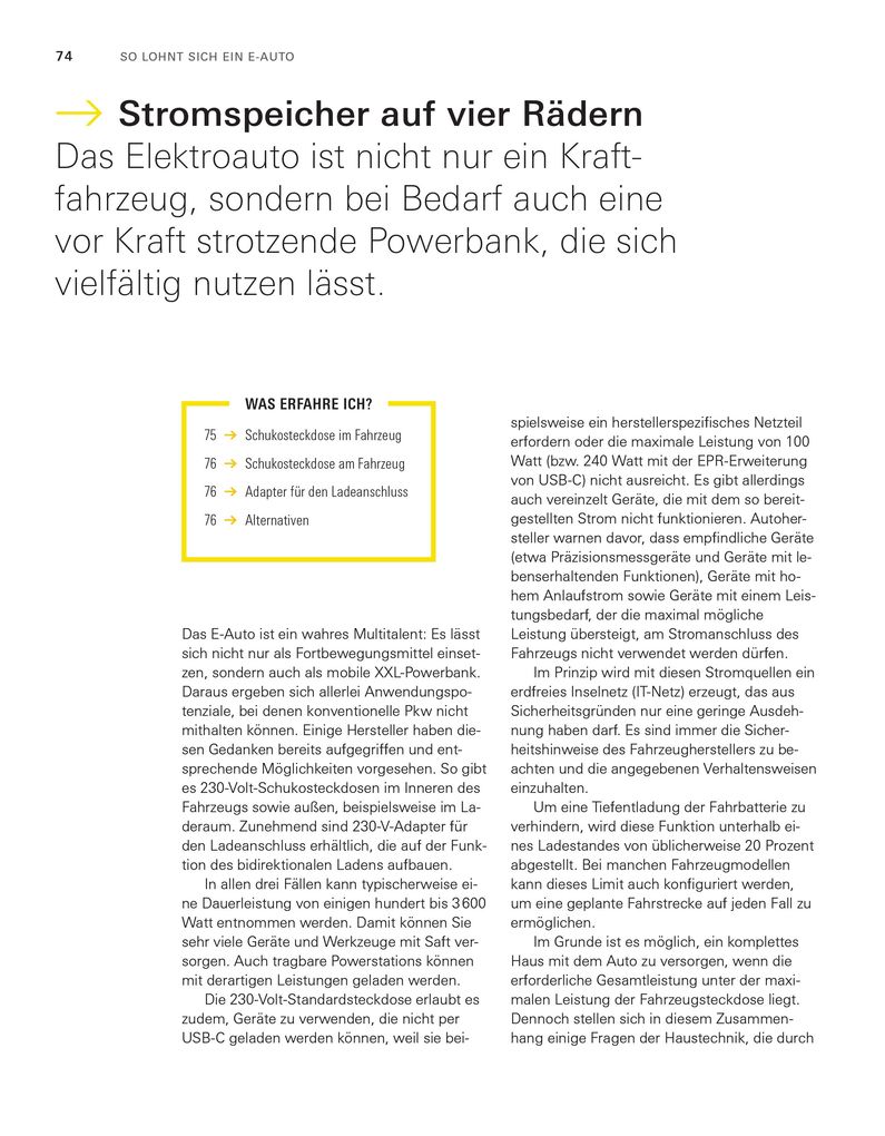 Weitere Ansicht: Umstieg aufs Elektroauto | Martin Guss