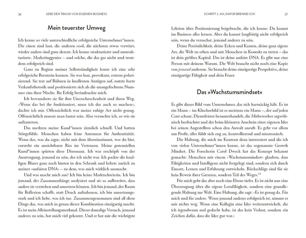 Weitere Ansicht: Lebe den Traum vom eigenen Business | Esther Narbeshuber