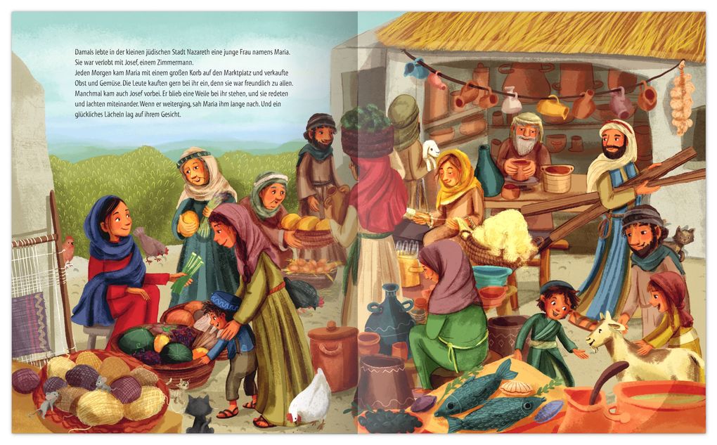 Weitere Ansicht: Die Weihnachtsgeschichte | Renate Schupp