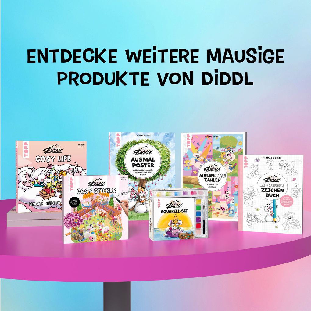 Weitere Ansicht: DIDDL - Aquarell-Set | Thomas Goletz, Diddl