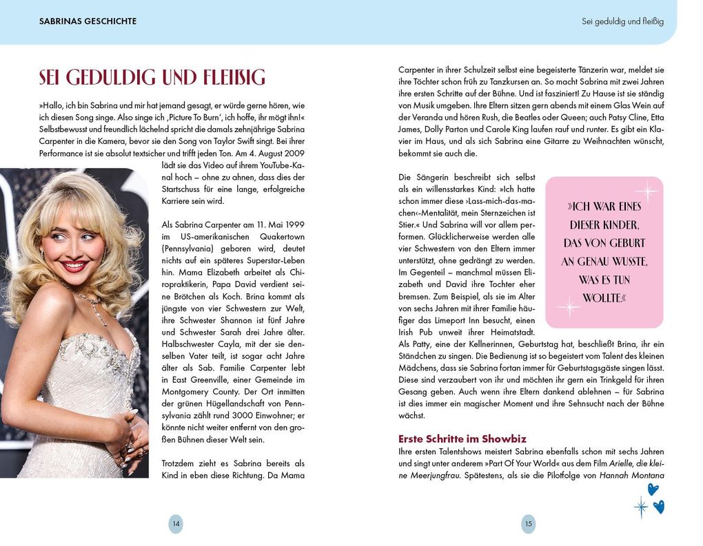 Weitere Ansicht: Sabrina Carpenter | Sina Buchwitz