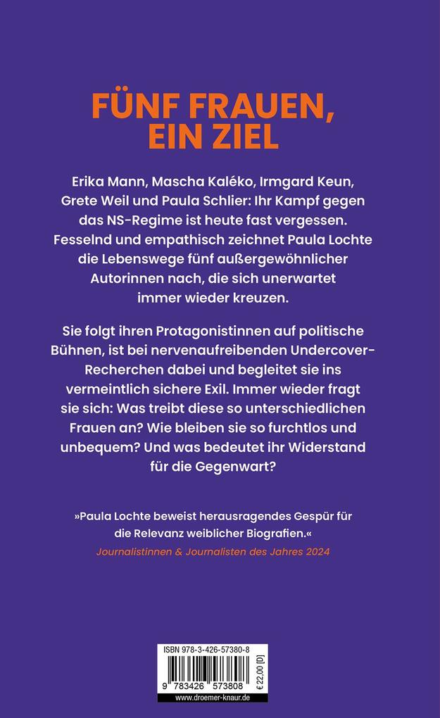 Weitere Ansicht: Unbeugsam | Paula Lochte