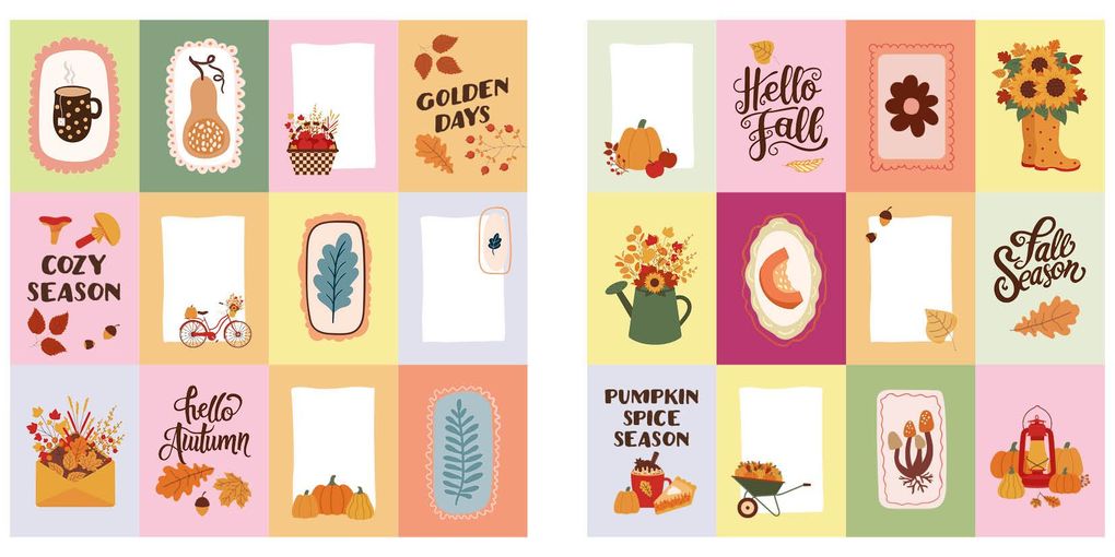 Weitere Ansicht: Sticker Love: Herbstzauber - Über 300 Etiketten und Cozy-Autumn-Aufkleber mit beschreibbarer Oberfläche
