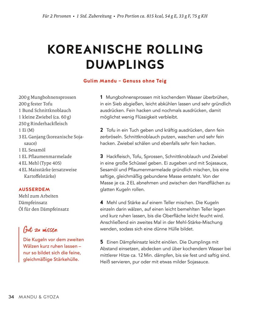Weitere Ansicht: Gyoza, Dumplings & Co. | Lukas Grossmann