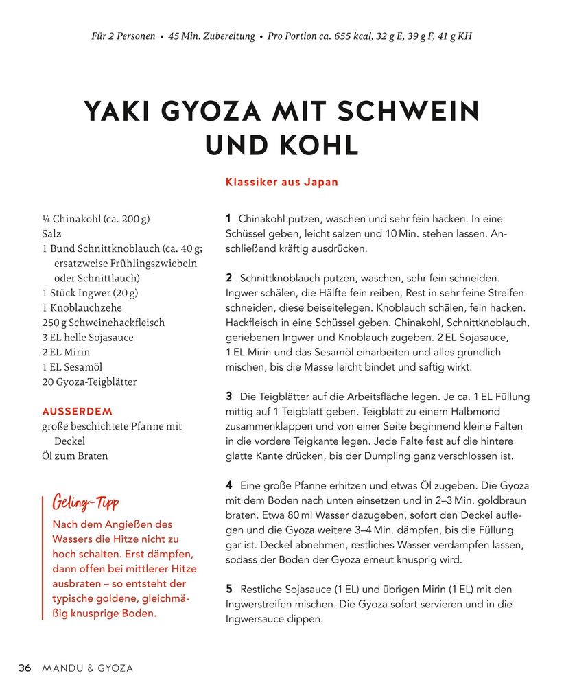 Weitere Ansicht: Gyoza, Dumplings & Co. | Lukas Grossmann