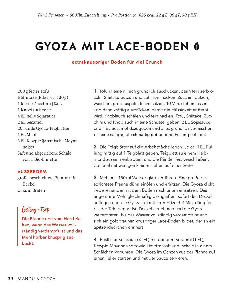 Weitere Ansicht: Gyoza, Dumplings & Co. | Lukas Grossmann