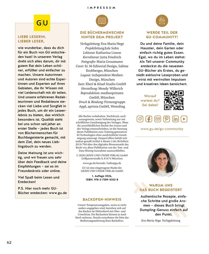 Weitere Ansicht: Gyoza, Dumplings & Co. | Lukas Grossmann
