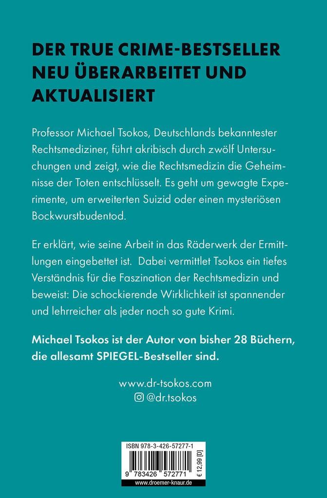 Weitere Ansicht: Der Totenleser | Michael Tsokos