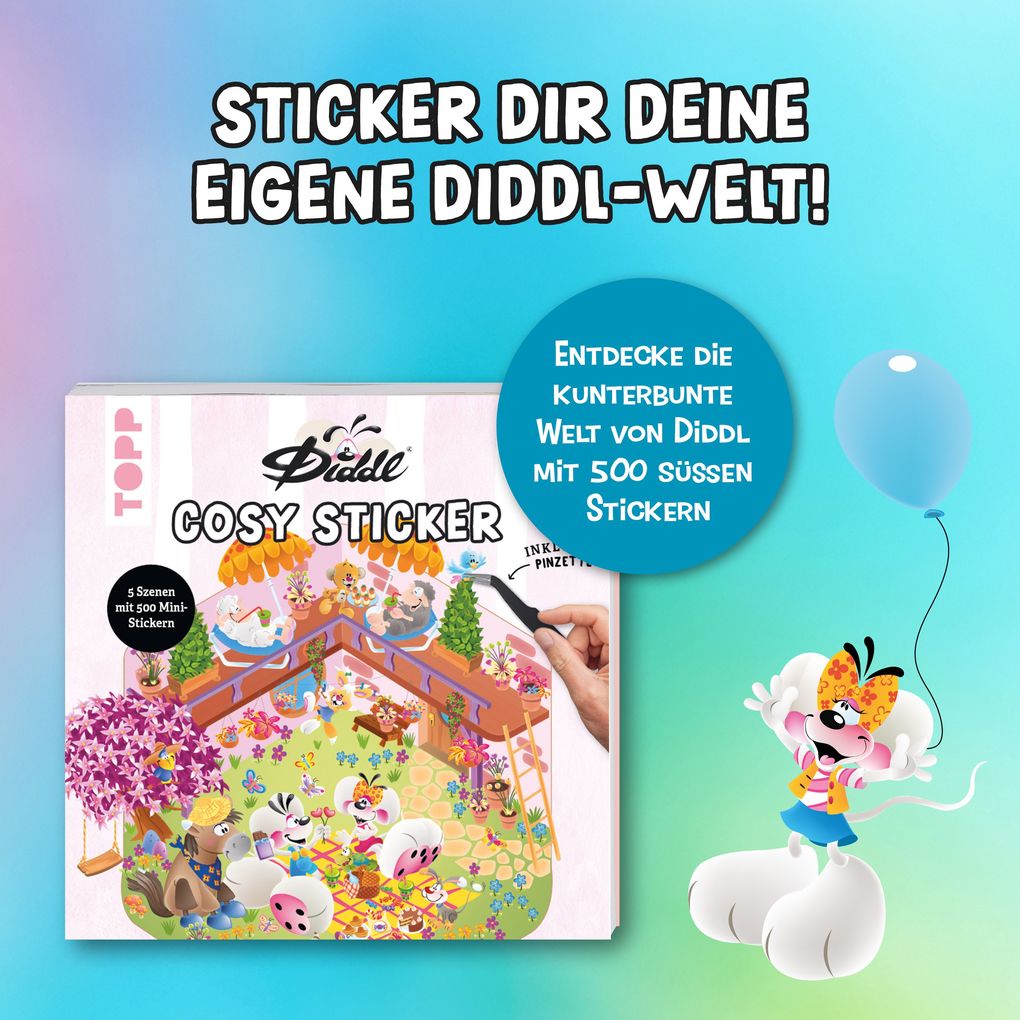 Weitere Ansicht: DIDDL - Cosy Sticker | Thomas Goletz, Diddl