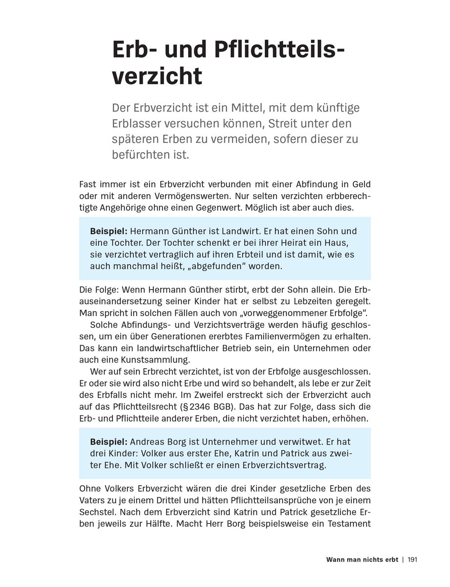 Weitere Ansicht: Vererben und Erben | Beate Backhaus, Julia Roglmeier