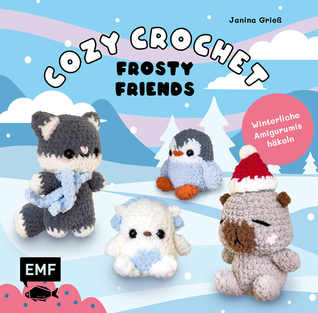 Weitere Ansicht: Cozy Crochet - Frosty Friends: Winterliche Amigurumis häkeln mit @crochetbyjanina | Janina Grieß