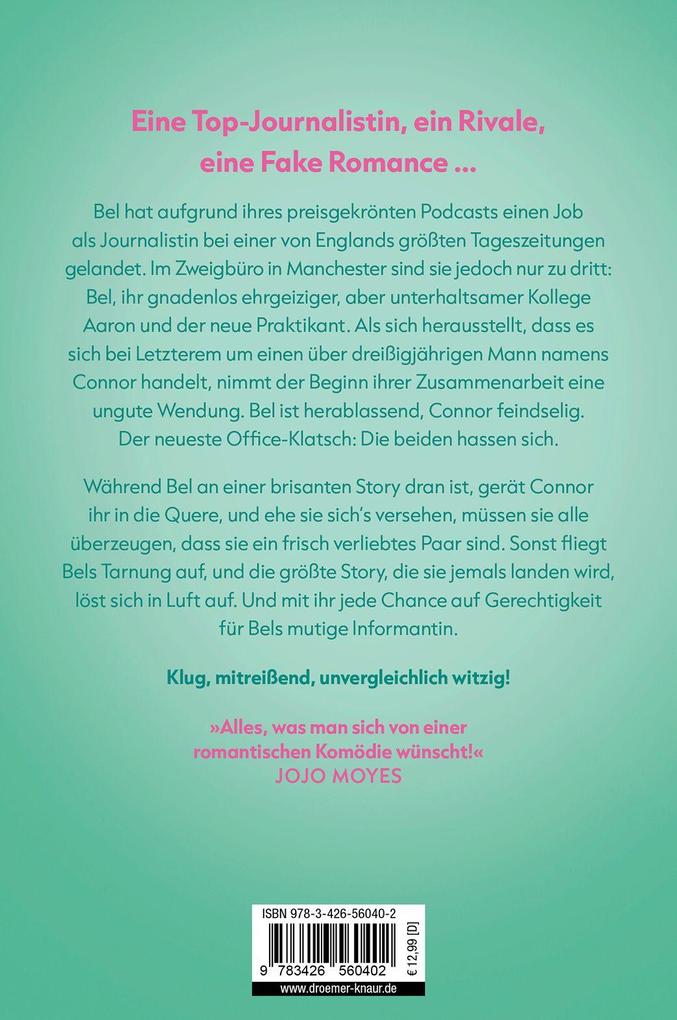 Weitere Ansicht: Cover Story. Sie haben eine Abmachung - Küssen gehört nicht dazu | Mhairi McFarlane
