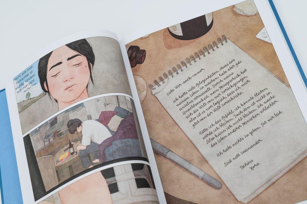 Weitere Ansicht: Die Mitternachtsbibliothek. Graphic Novel | Matt Haig