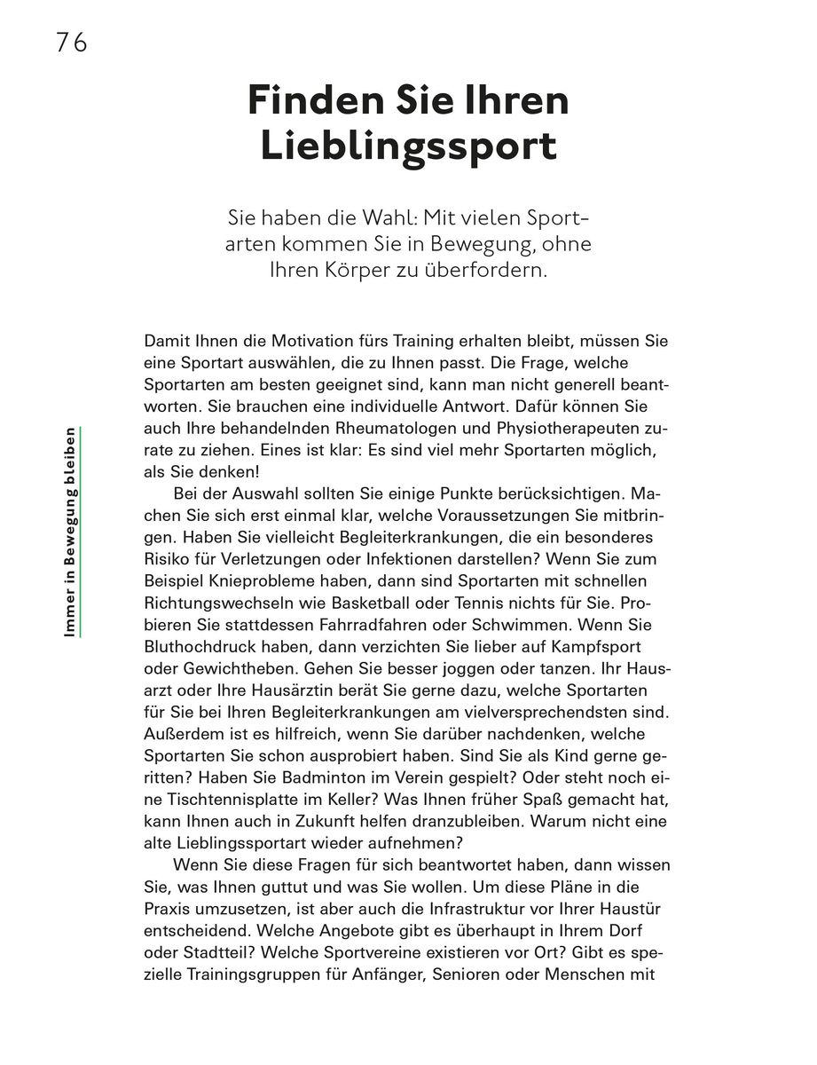 Weitere Ansicht: Aktiv leben mit Rheuma | Gernot Keyßer