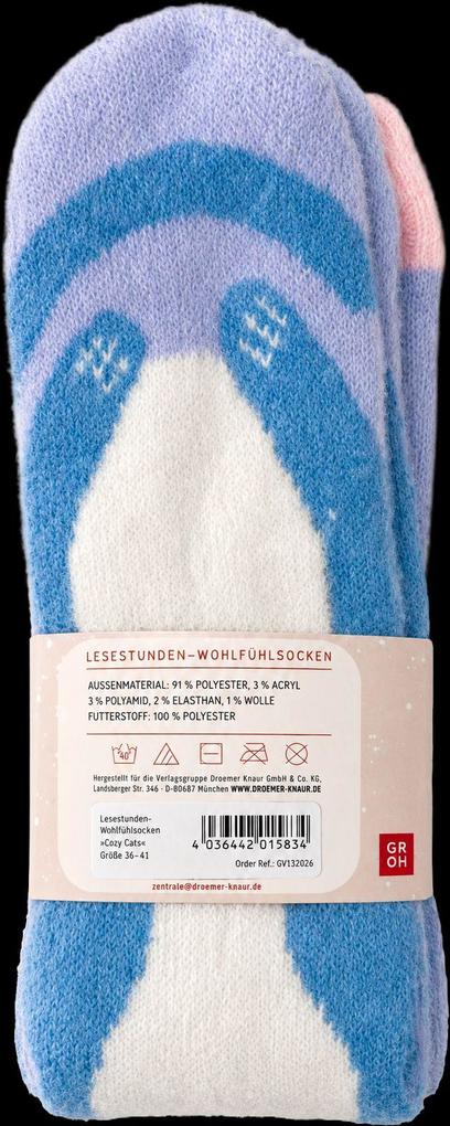 Weitere Ansicht: COZY Lesestunden-Wohlfühlsocken "Cozy Cat"