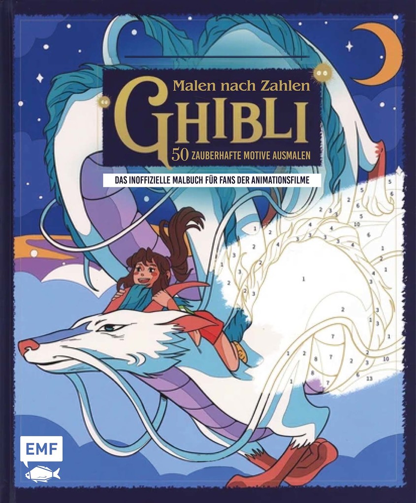 Weitere Ansicht: Malen nach Zahlen - Ghibli