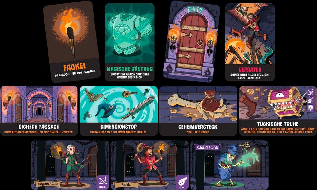 Weitere Ansicht: Selfish - Verrat im Dungeon! | Ridley's Games
