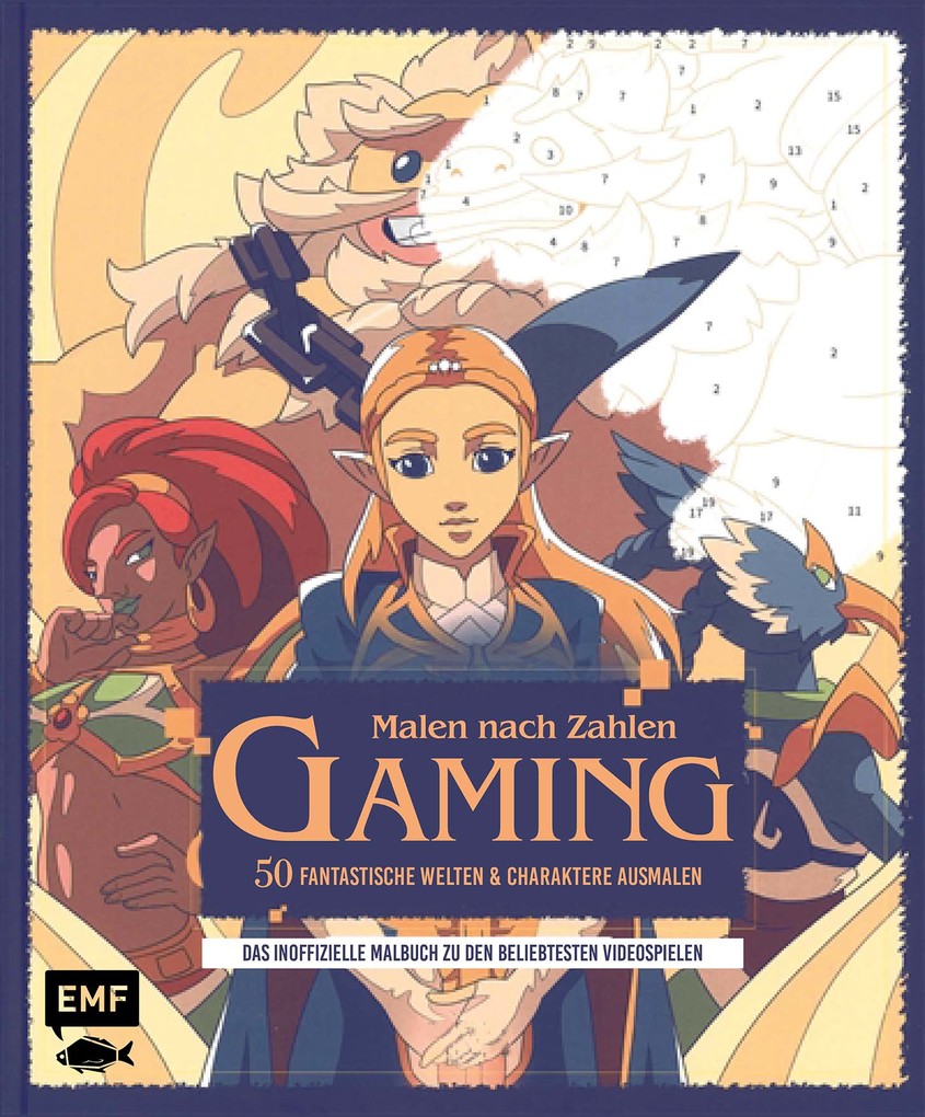 Weitere Ansicht: Malen nach Zahlen - Gaming
