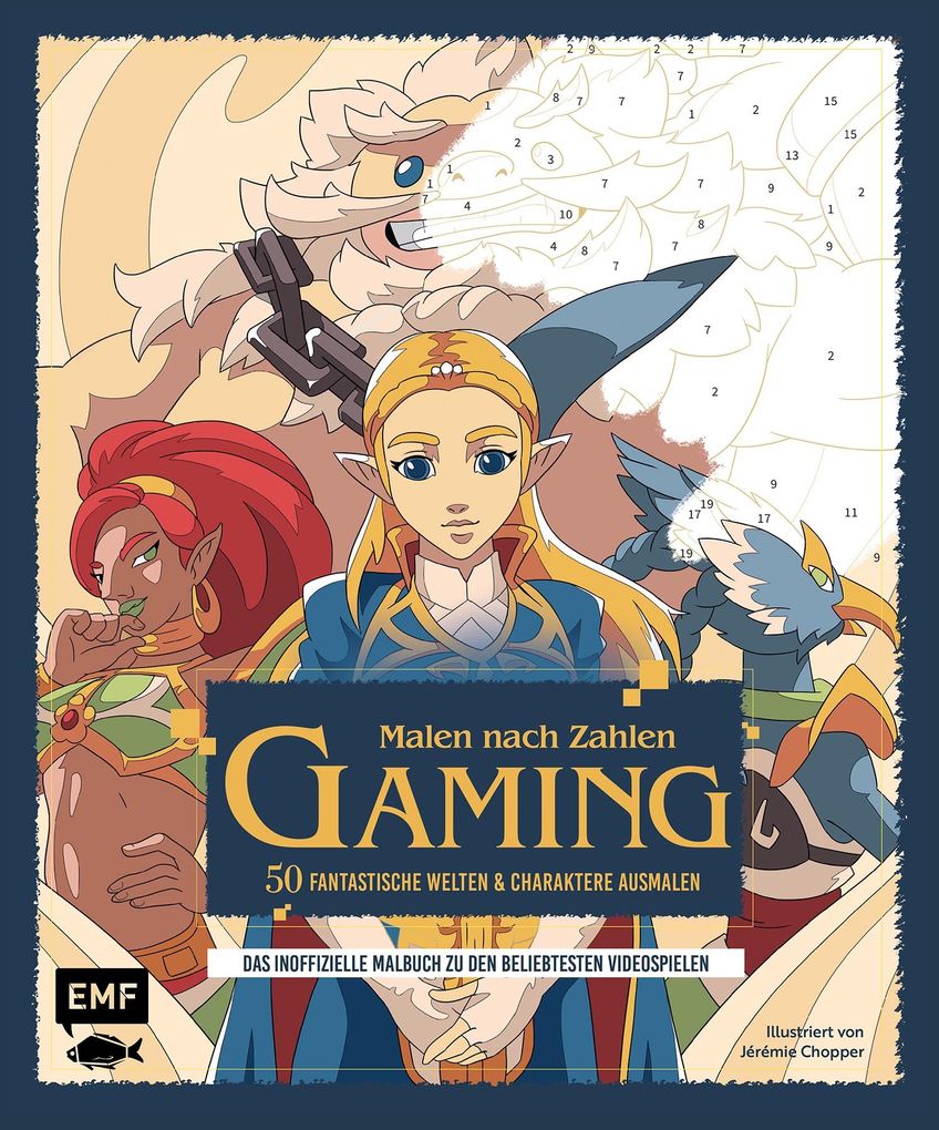 Weitere Ansicht: Malen nach Zahlen - Gaming